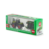 SIKU 1826 Traktor met Zaaimaschine